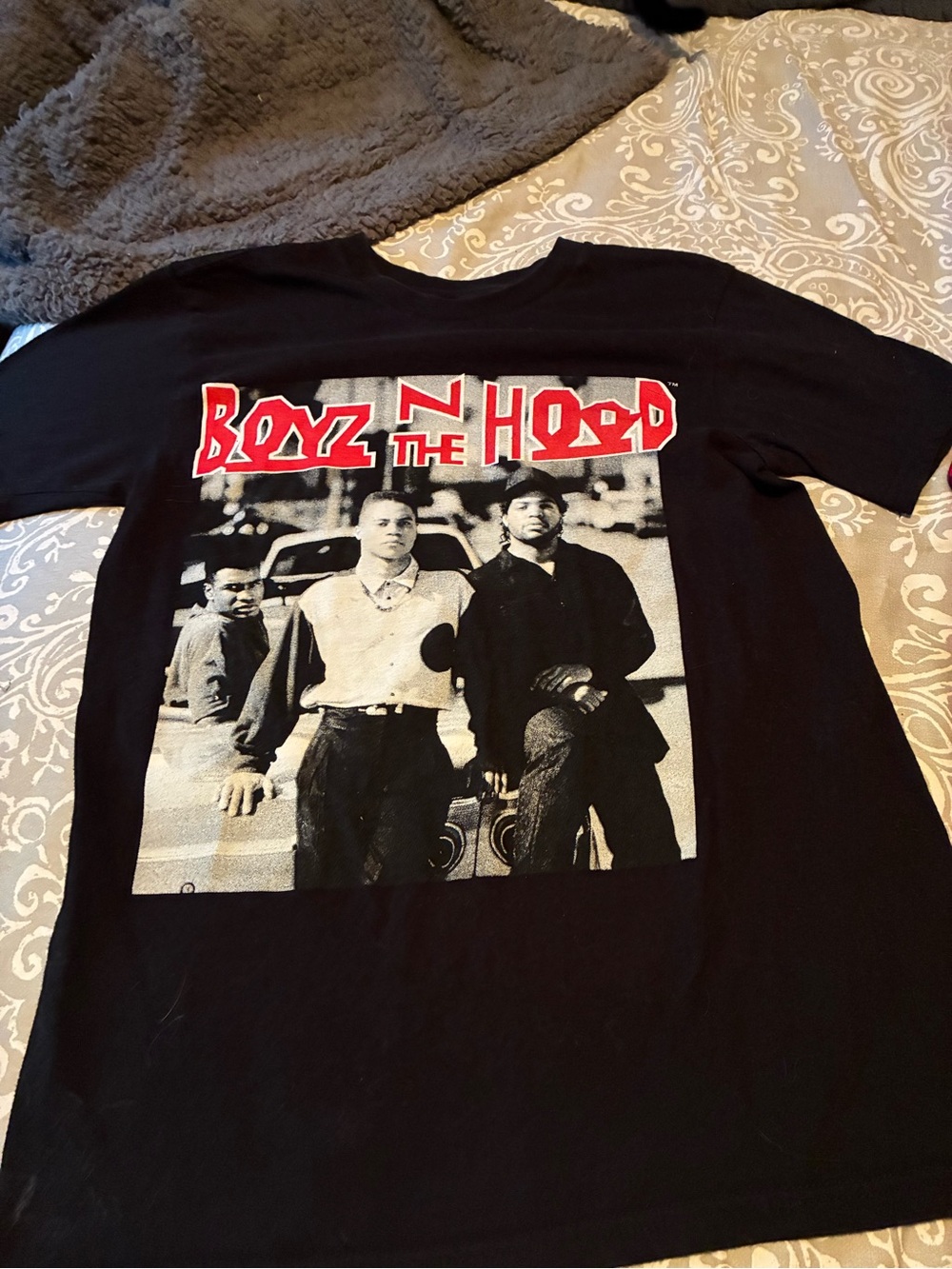 Boyz N The Hood Graphic Black Short-Sleeve Tee